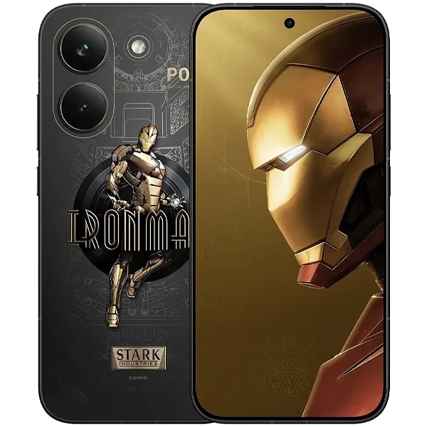 Celular Xiaomi Poco X8 Pro Iron Man Edition NFC Dual Sim de 512GB 12GB RAM de 6.59" 50+8mp 20mp - Preto (global) (cx Slim)