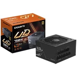 Fonte Gigabyte GP-UD750GM PG5 V2 750W 80 Plus Gold Modular ATX 3.1 Preto