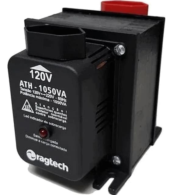 Ragtech Autotransformador Ath 1050va Bivolt Tomada 10a 2p+t 4473