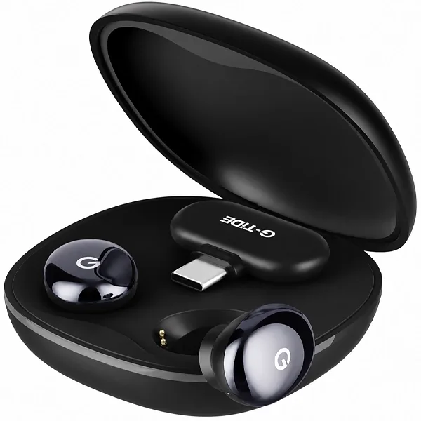 Microfone de Lapela sem Fio G-tide Aris 1 com Usb-c - Preto