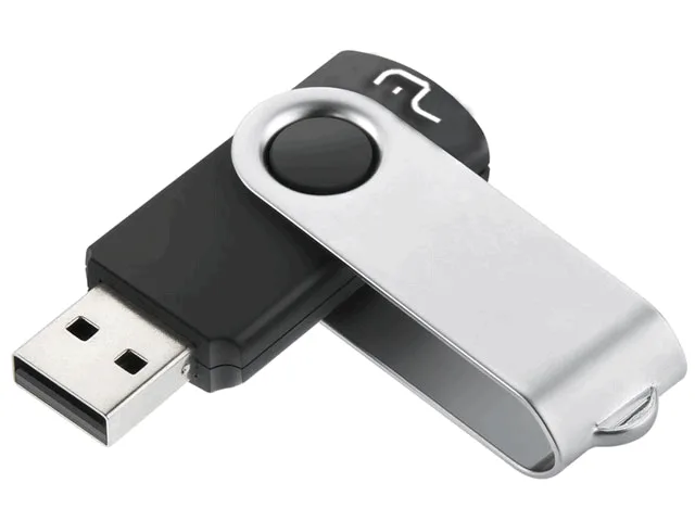 Multilaser Pen Drive 32 GB Twist Preto USB 2.0