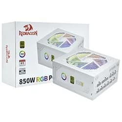 Fonte Redragon GC-PS007W-1 850W ATX Modular 80 Plus Gold Branco