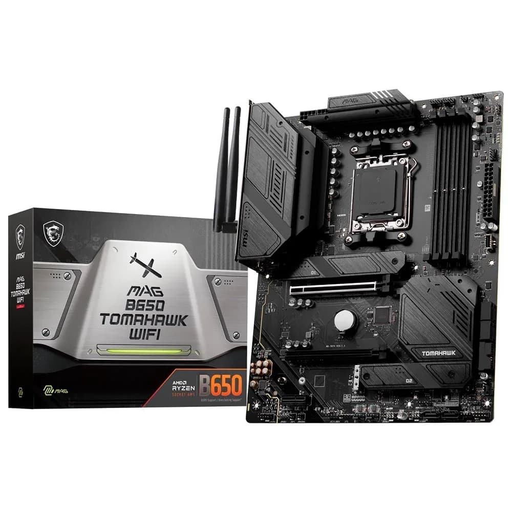 Placa Mãe MSI Mag B650 Tomahawk WI-FI Socket Am5 / DDR5