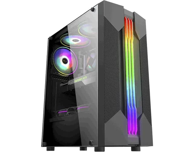 K-mex Gabinete Gamer Bifrost Vi RGB Preto CG-01A9