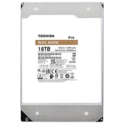 HD Toshiba N300 Pro NAS 18TB 3.5" SATA 3 7200RPM