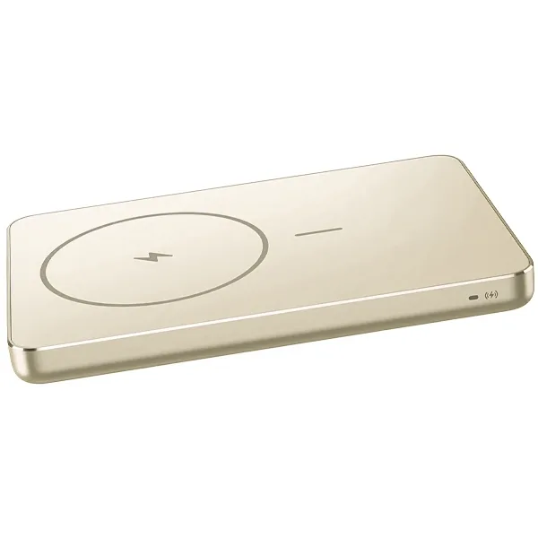 Carregador Portátil Xiaomi Super Slim Magnetic 5000mAh WPB0507S USB-C Dourado