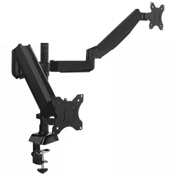 Suporte de Monitor Satellite A-RM18T 17" a 32" Duplo / 9k - Preto