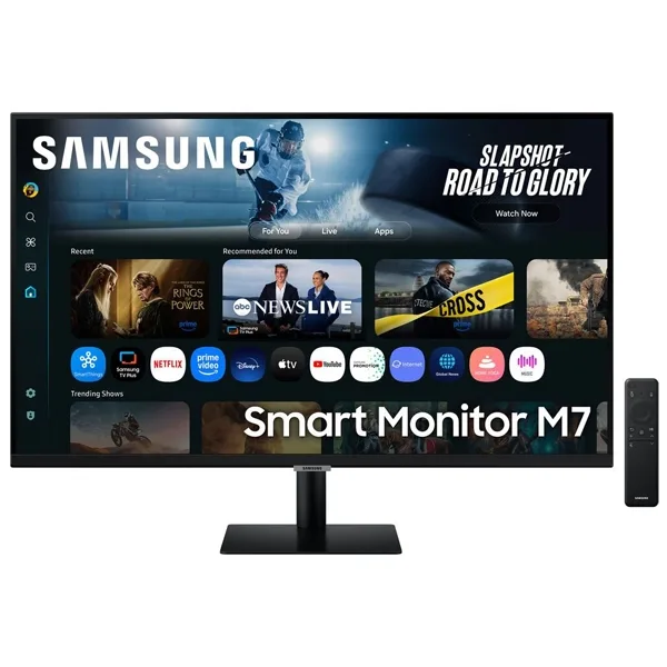 Smart Monitor Samsung M7 S32fm700un de 32" 4k 16:9 4 Ms Gtg com WI-FI HDMI