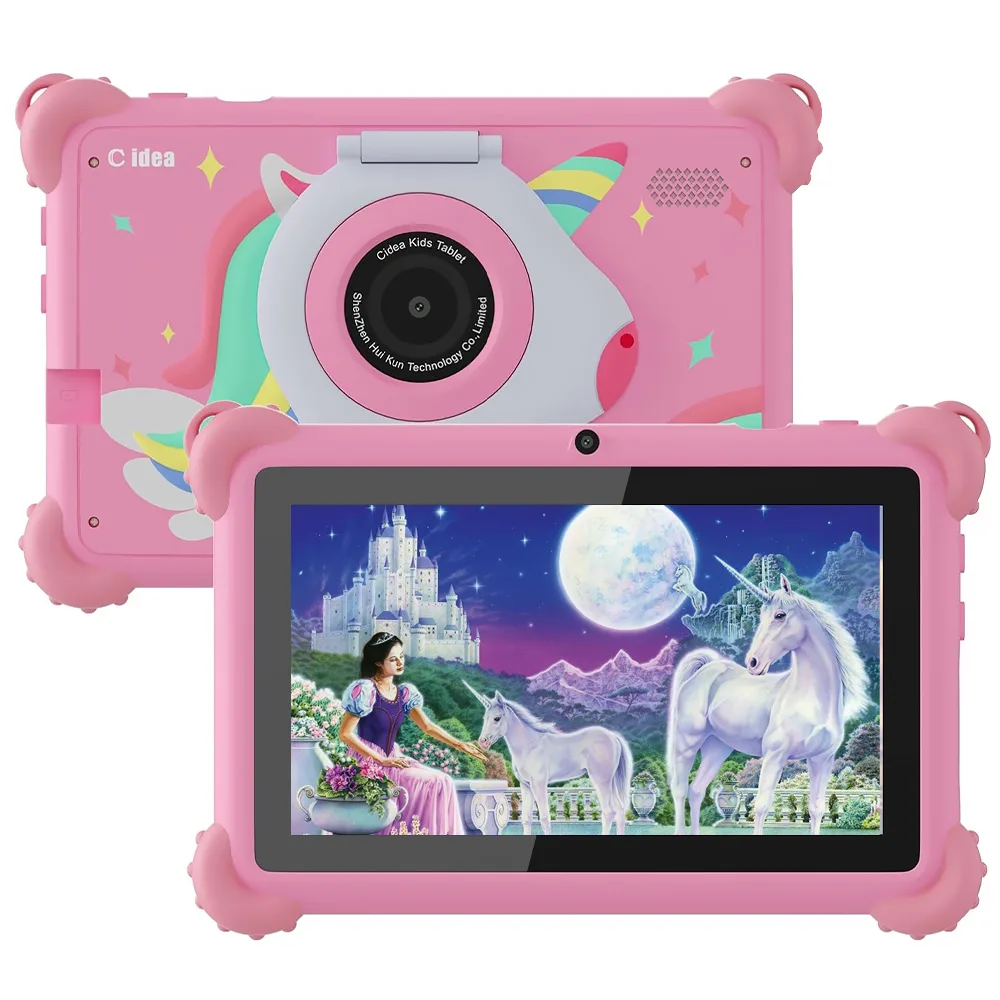 Tablet Cidea CM88 Kids 8GB de RAM / 256GB / Tela 7" - Rosa