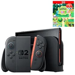 Console Nintendo Switch 2 256GB - Preto + Jogo Pokémon Pokopia (bee-s-kb64a) (u6g)