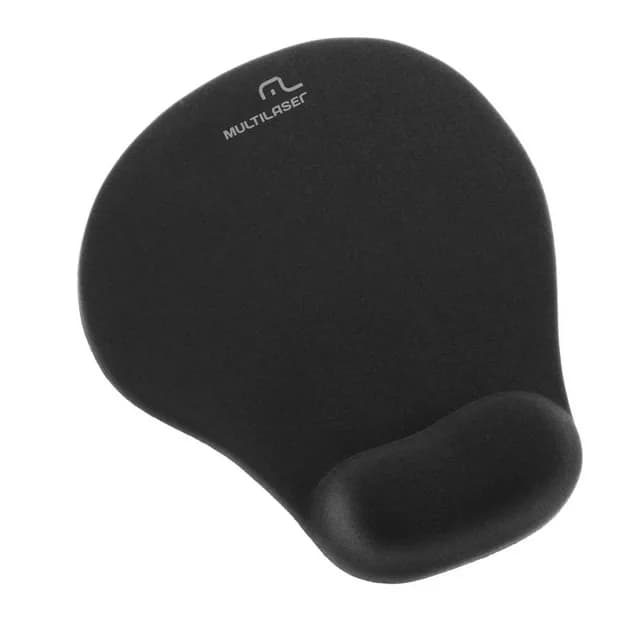 Multilaser Mouse Pad Apoio Ergonomico em Gel 165x200MM Preto