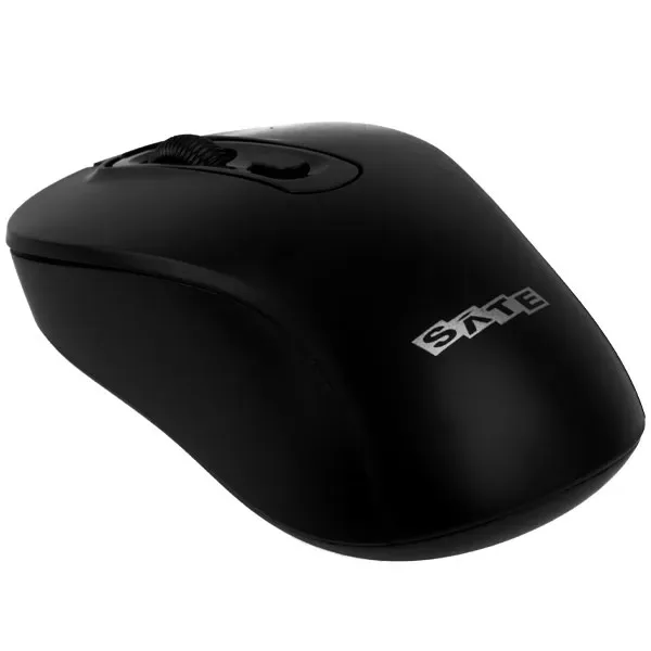 Mouse sem Fio Satellite A-761g Até 1.600 DPI com Bluetooth - Preto