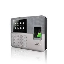Leitor Biométrico de Tempo e Assistência Zkteco LX50 Prata / Dourado