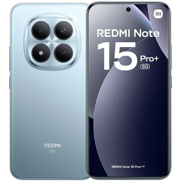 Celular Xiaomi Redmi Note 15 Pro+ 5G NFC Dual Sim 512GB 12GB RAM de 6.83" 200+8mp 32mp - Glacier Blue (global)