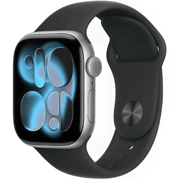 Apple Watch Series 11 42 MM S M Meqw4lw A3331 GPS - Space Gray Aluminum Black Sport