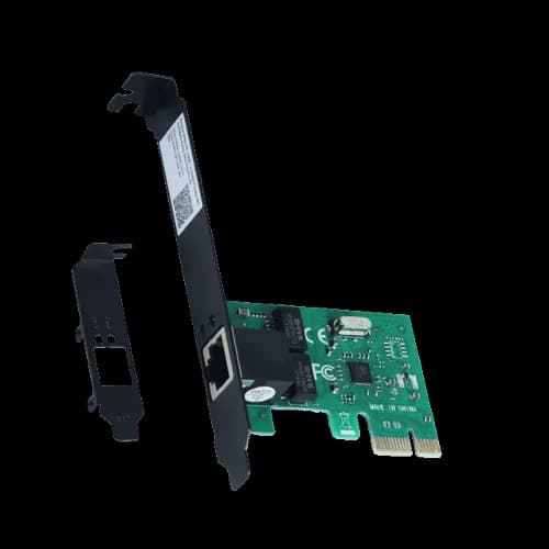 Pcyes Placa de Rede PCI-E Rj-45 1,0gbps Gigabit Lc1000-1p