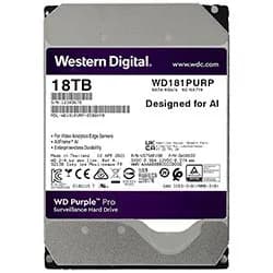 HD Western Digital 18TB WD Purple Pro 3.5" SATA 3 7200RPM WD181PURP