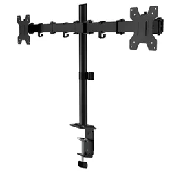 Suporte de Monitor Ftx C096 17" a 32" / 10k / Duplo / Articulado - Preto