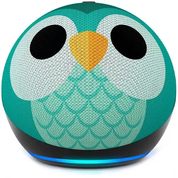 Smart Speaker Amazon Echo Dot Kids 5th Generation C2n6l4 com WI-FI Bluetooth - Coruja