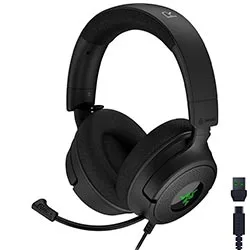 Headset Gamer Razer Kraken V4 X RGB / com Fio - Preto (rz04-05180100-r3u1)