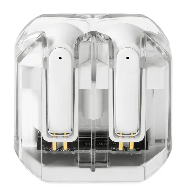 Fone de Ouvido sem Fio Prosper Lx02 - Branco Transparente
