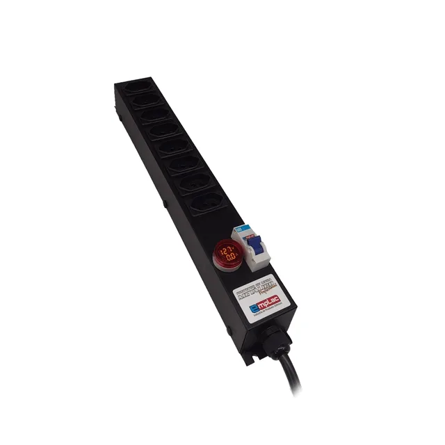 Emplac Filtro de Linha Profissional C/volti e Amper 8t 2p+t 20a 1m F50613