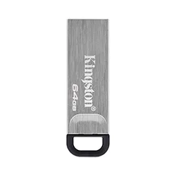 Pendrive Kingston 64GB USB 3.2 - Prata (dtkn/64gb)
