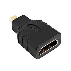Adaptador Conector HDMI Fêmea / Micro HDMI Macho