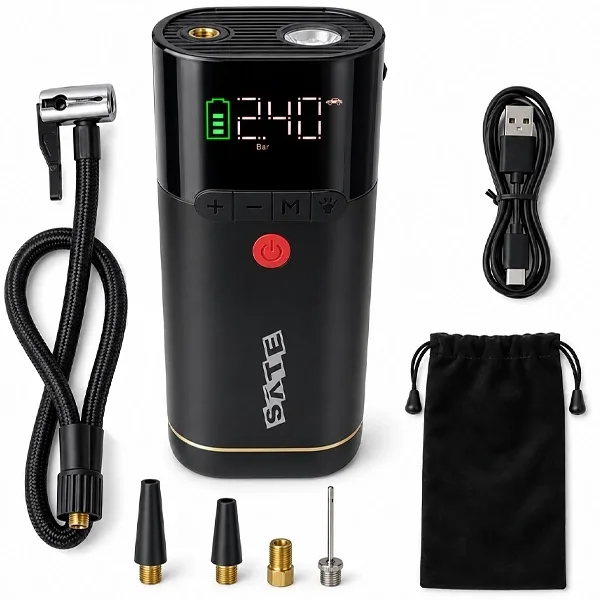 Compressor de Ar Satellite Wireless Air Pump A-MP82 - Preto