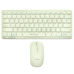 Teclado + Mouse Ftx GK03S Wireless / Português - Dourado