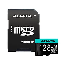 Cartão de Memória Micro Sd Adata V30 128GB Classe 10 4k -