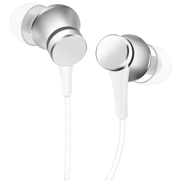 Fone de Ouvido Xiaomi Mi Basic HSEJ03JY com Microfone e Cabo 1.25m Matte Silver