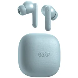 Fone de Ouvido Qcy Buds Tws Earbuds / Bluetooth - Light Azul (bh24qt43a)