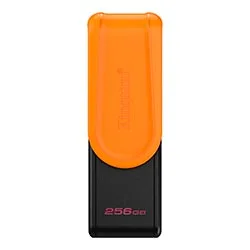 Pendrive Kingston Exodia S 256GB USB 3.2 - Preto / Laranja (dtxs/256gb)