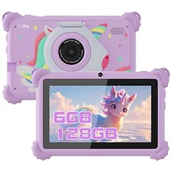 Tablet Cidea CM88 Kids 8GB de RAM / 256GB / Tela 7" - Roxo