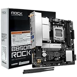 Placa Mãe Asrock B850M Rock WI-FI Socket Am5 / DDR5