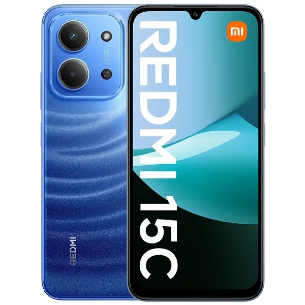 Celular Xiaomi Redmi 15c Dual Sim de 256GB 8GB RAM de 6.9" 50mp 8mp - Moonlight Blue (global)