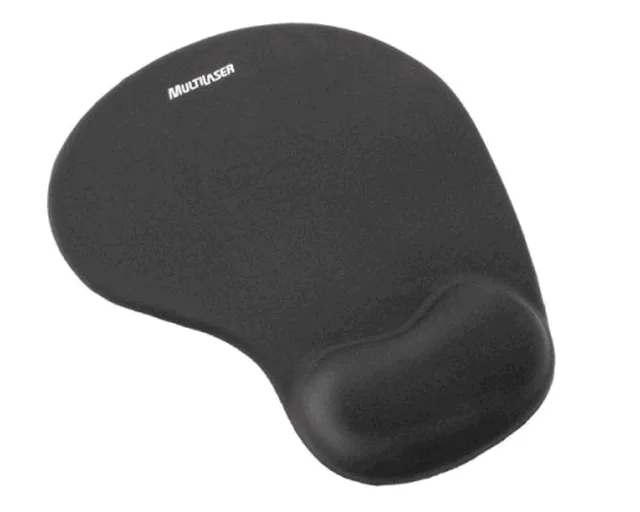 Multilaser Mouse Pad Apoio Ergonomico em Gel 195x235MM Preto