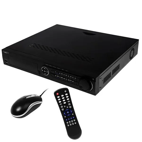 Dvr Vizzion Vz-24gsh de 24 Canais HDMI USB VGA Ethernet Bivolt - Preto