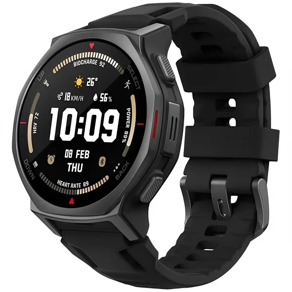 Relogio Amazfit T-rex 3 Pro A2549 44 MM com GPS WI-FI - Tactical Black