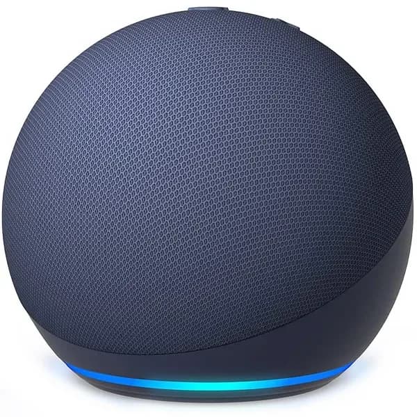 Smart Speaker Amazon Echo Dot 5th Generation C2n6l4 com WI-FI Bluetooth - Azul