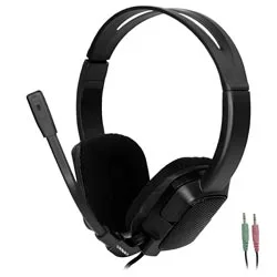 Fone de Ouvido Satellite AE-337 / com Fio - Preto