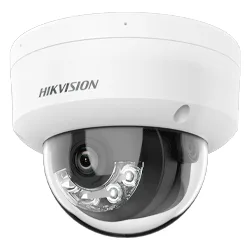 Câmera de Segurança Hikvision DS-2CD1143G2-LIU Smart Hybrid Light Dome Outdoor 2.8mm Branca