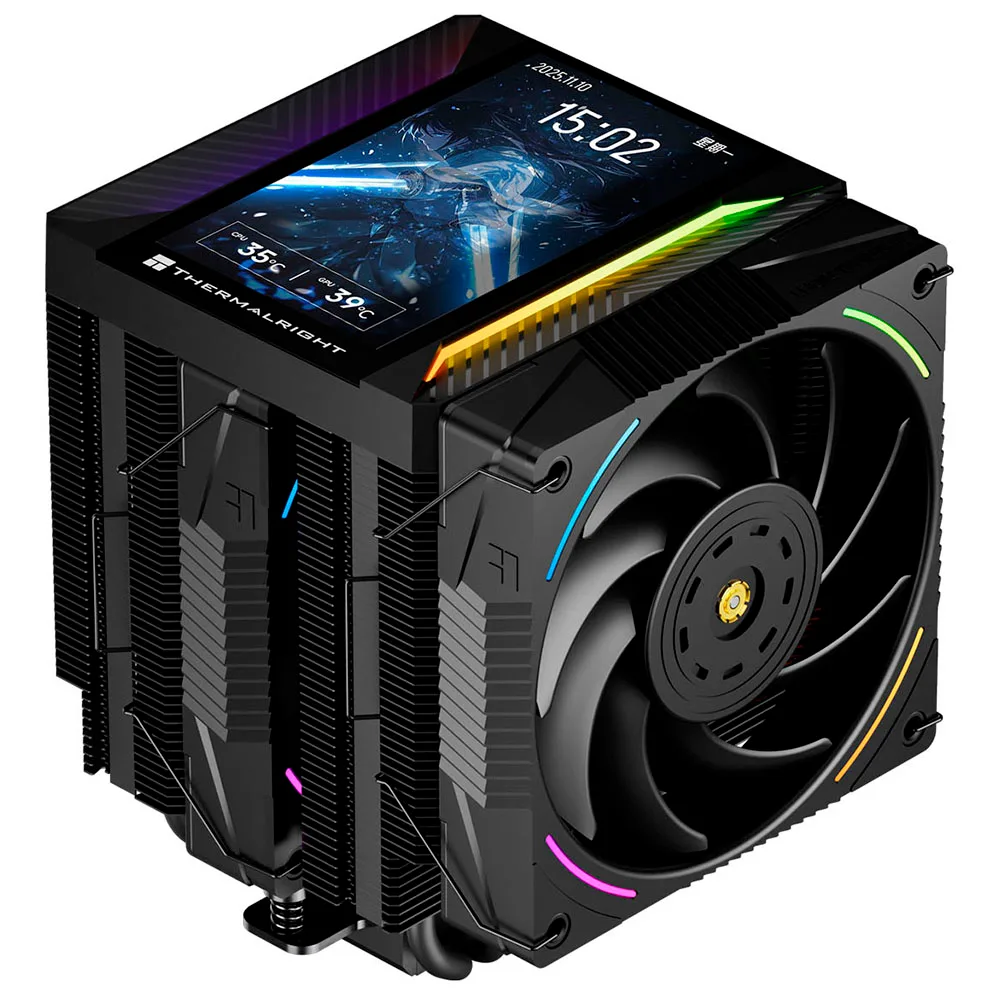 Cooler para Processador Thermalright Peerless Assassin 120 Vision Max 120mm ARGB Preto