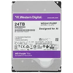 HD Western Digital WD Purple Pro AI 24TB 3.5" SATA 3 7200RPM WD241PURP