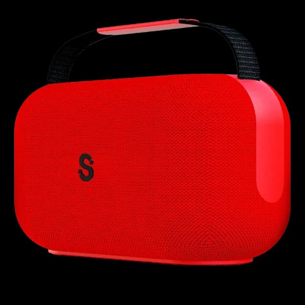 Speaker Smartfy CS03R Xtreme 60W Bluetooth USB Auxiliar Micro SD Vermelho