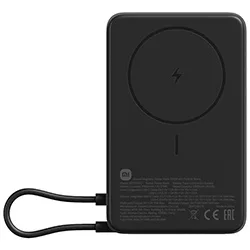 Carregador Portátil Xiaomi Magnetic WPB1007Z 10000MAH / Usb-c - Preto (bhr08p9gl)
