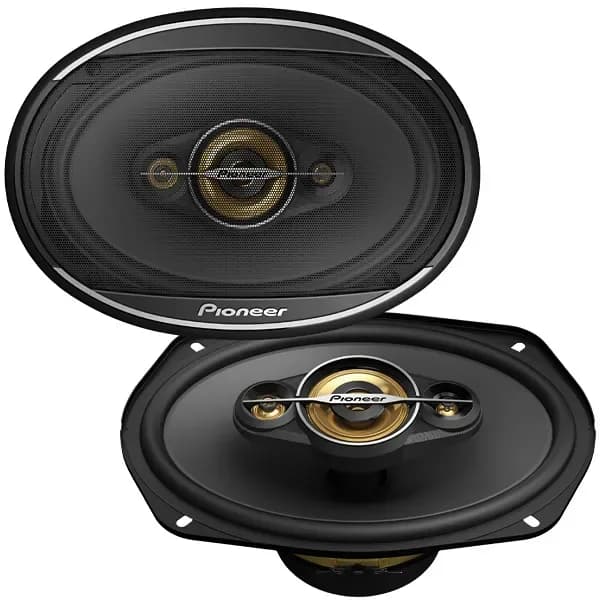 Alto-falante de 6x9" Pioneer Ts-a6978s 4 Vias 100 Watts Rms - Preto