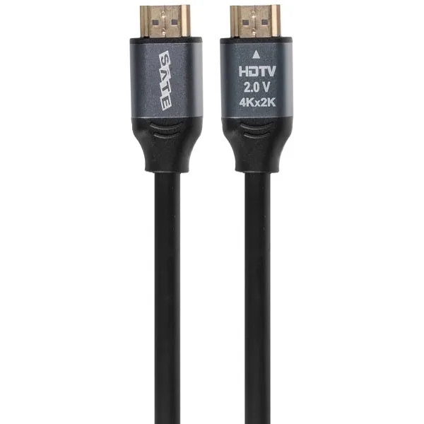 Cabo HDMI Satellite AL-17 4k Ultra HD de 2 Metros - Preto