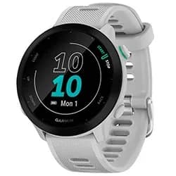 Relógio Garmin Forerunner 55 010-02562 com GPS Bluetooth - Branco